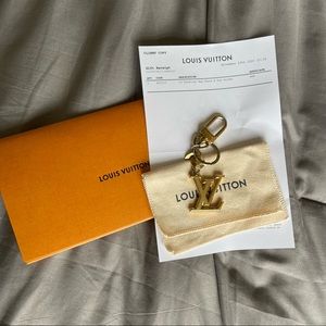 Authentic Louis Vuitton Facettes Bag Charm & Key Holder Keychain